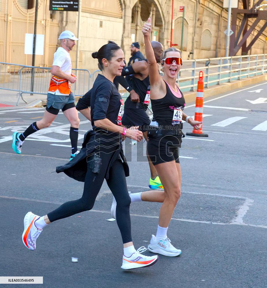 Celebs Run The Marathon - NYC