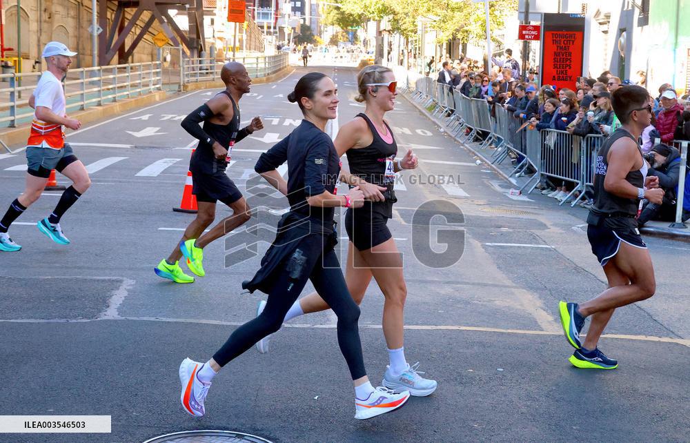 Celebs Run The Marathon - NYC