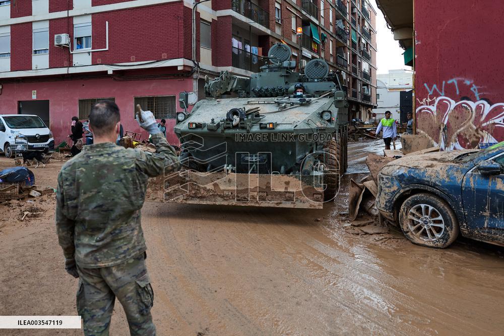 Spain Disaster Death Toll Reaches 214 - Valencia