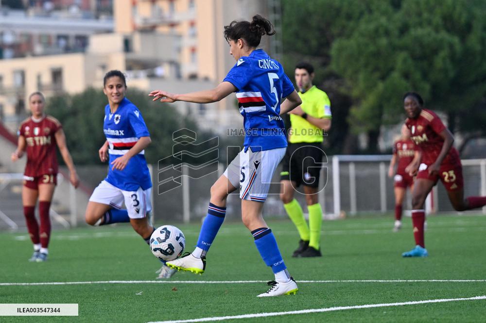 CALCIO - Serie A Femminile - Sampdoria Women vs AS Roma