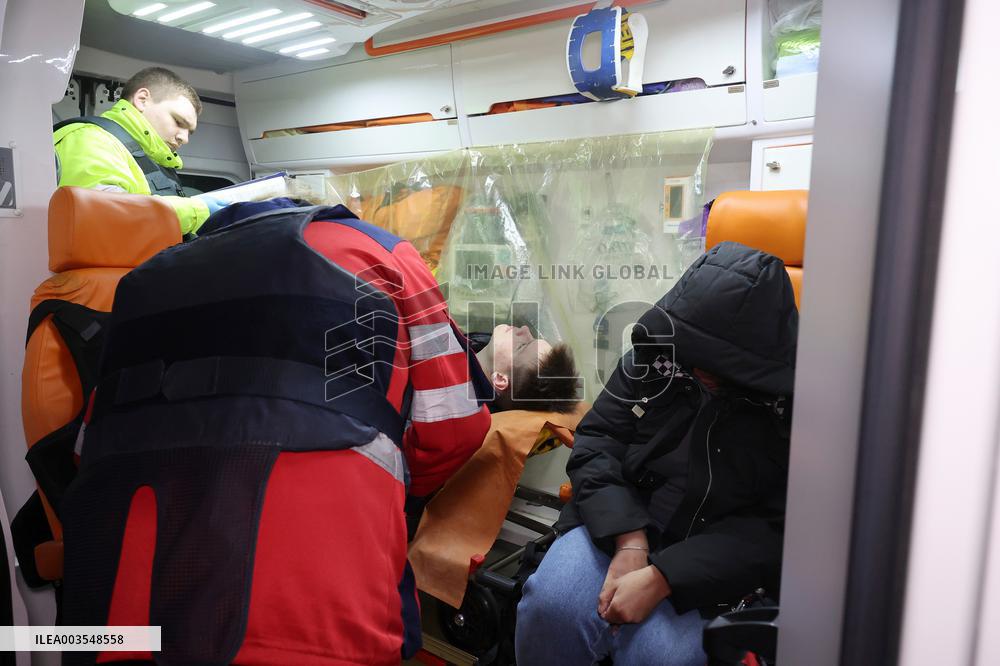 Russians strike Kharkiv supermarket with guided bomb