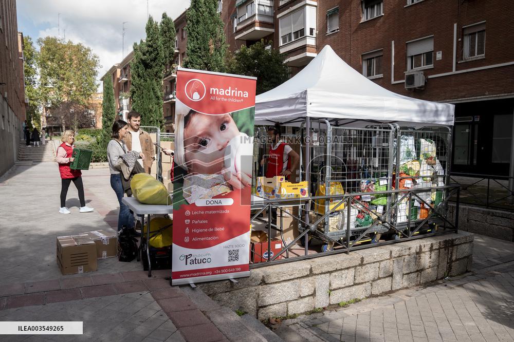 Donation To Help Families Affected By The DANA In Valencia - Madrid