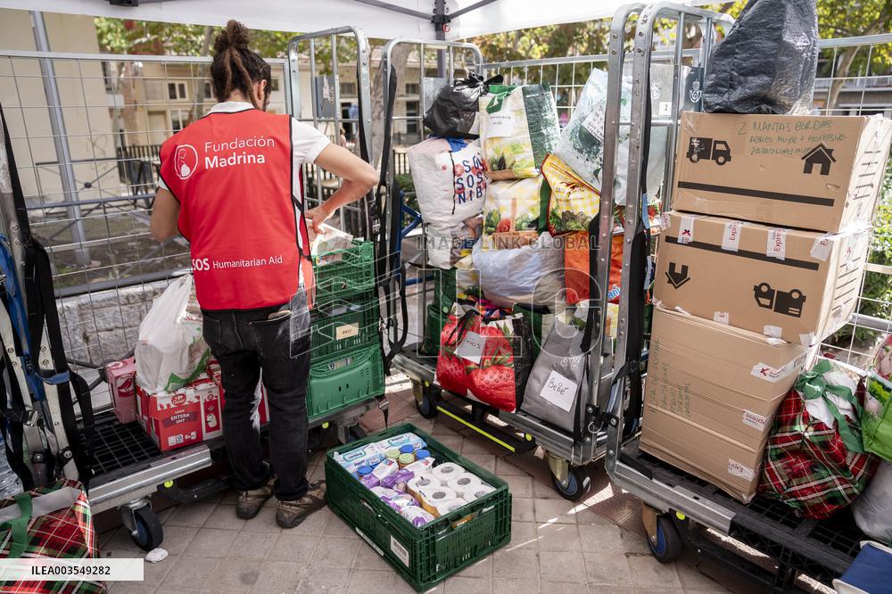 Donation To Help Families Affected By The DANA In Valencia - Madrid