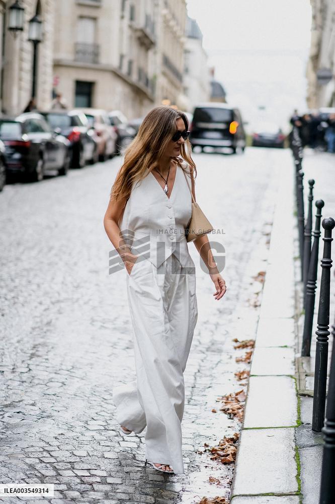 PFW - Nina Ricci Street Style
