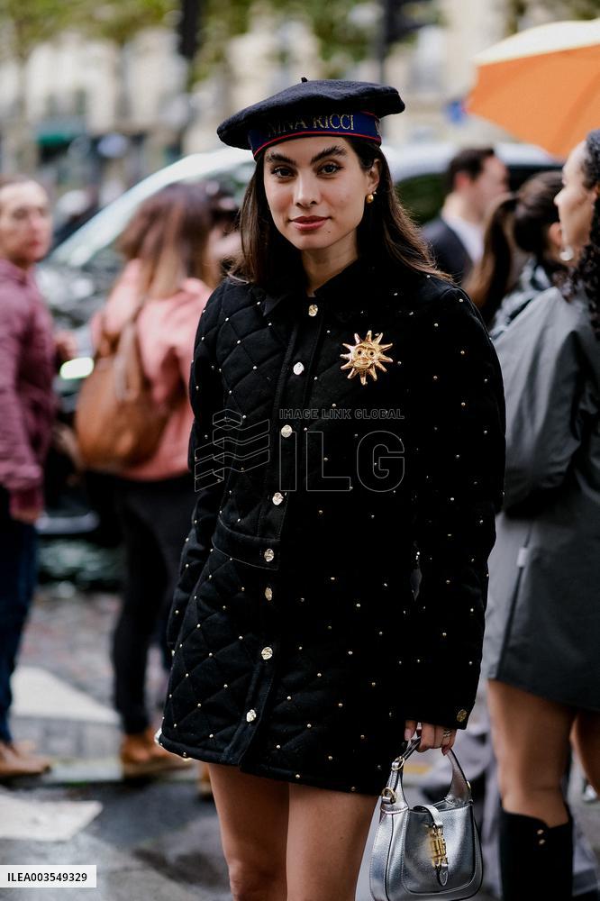 PFW - Nina Ricci Street Style
