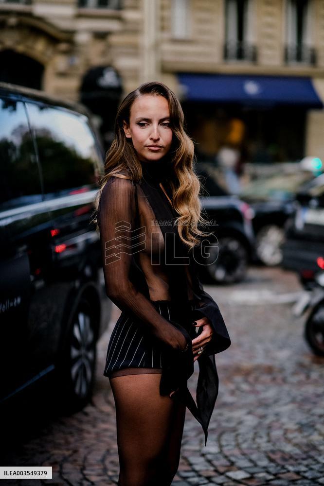 PFW - Nina Ricci Street Style