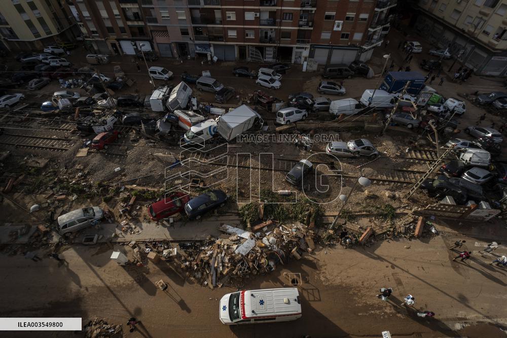 Spain Disaster Death Toll Reaches 214 - Valencia