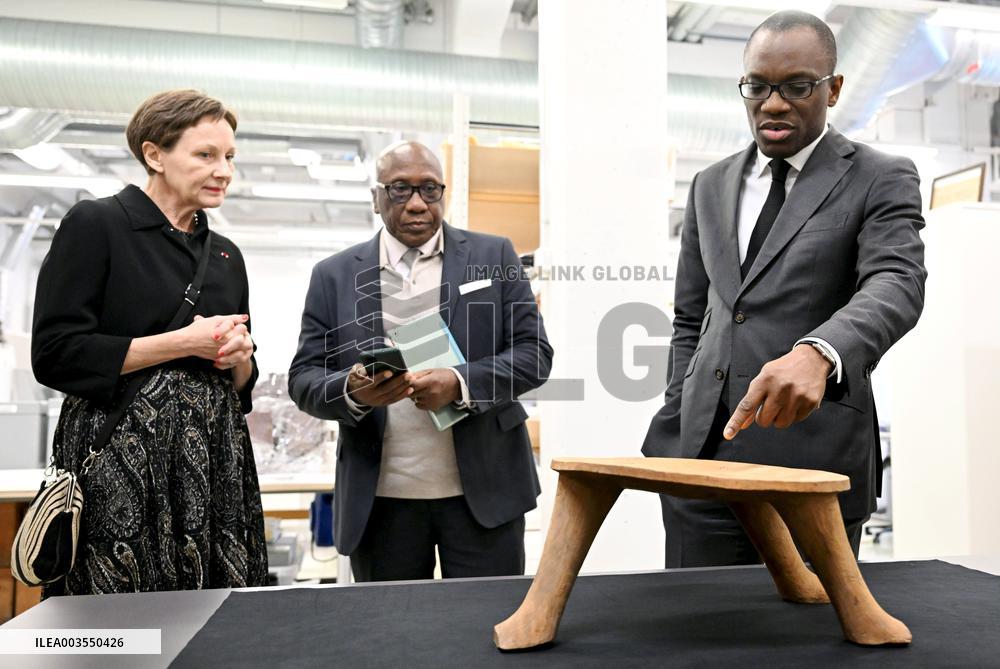 Benin - Foreign Minister in Finland