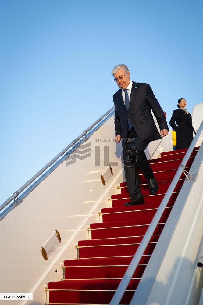 Kazakh President Tokayev State Visit To Paris