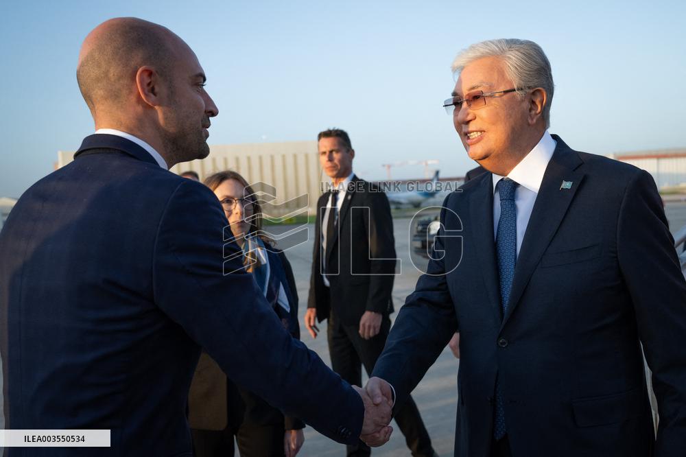 Kazakh President Tokayev State Visit To Paris