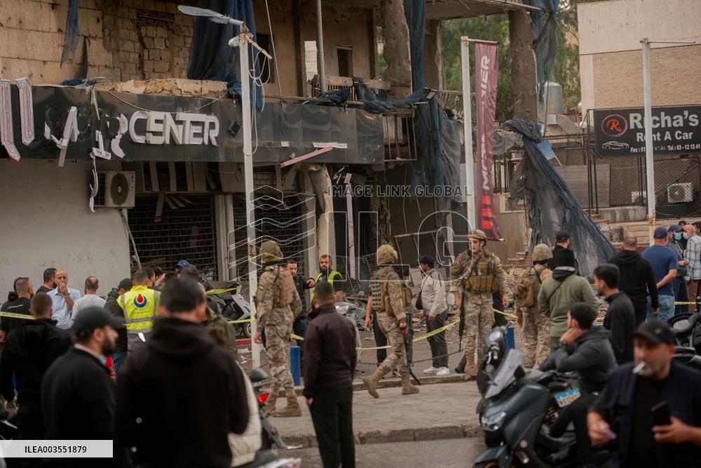 Israel Carries Out Strike On South Beirut