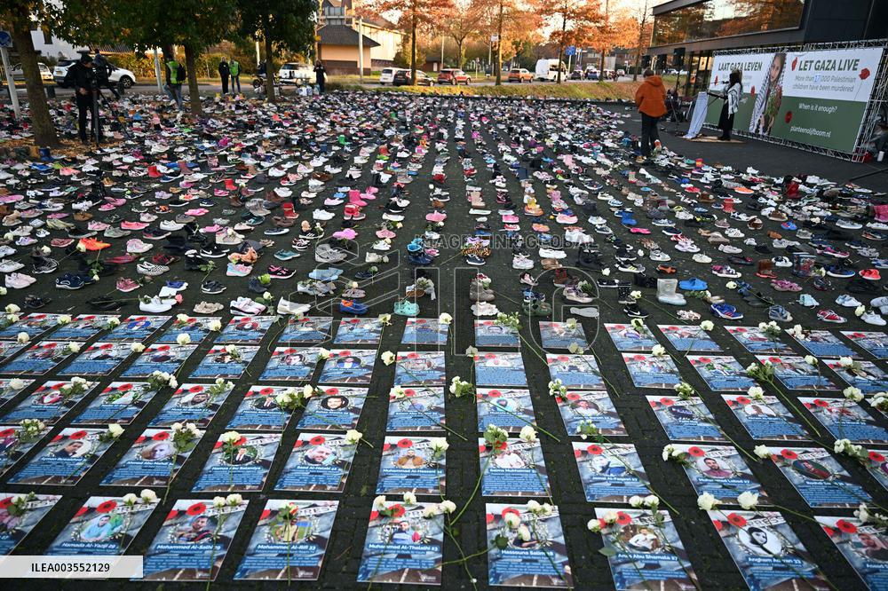 Gaza Memorial Protest - Netherlands