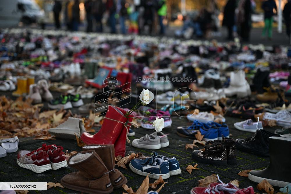 Gaza Memorial Protest - Netherlands