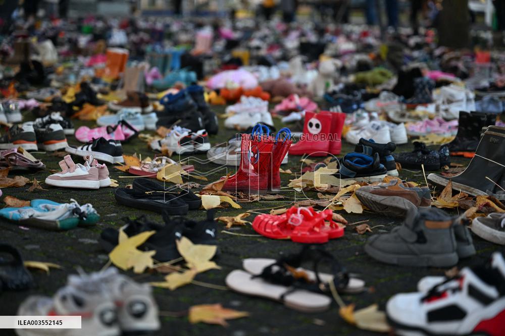Gaza Memorial Protest - Netherlands