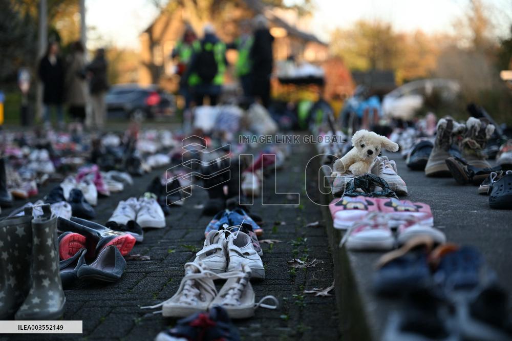 Gaza Memorial Protest - Netherlands