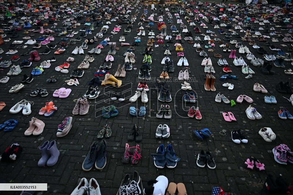 Gaza Memorial Protest - Netherlands