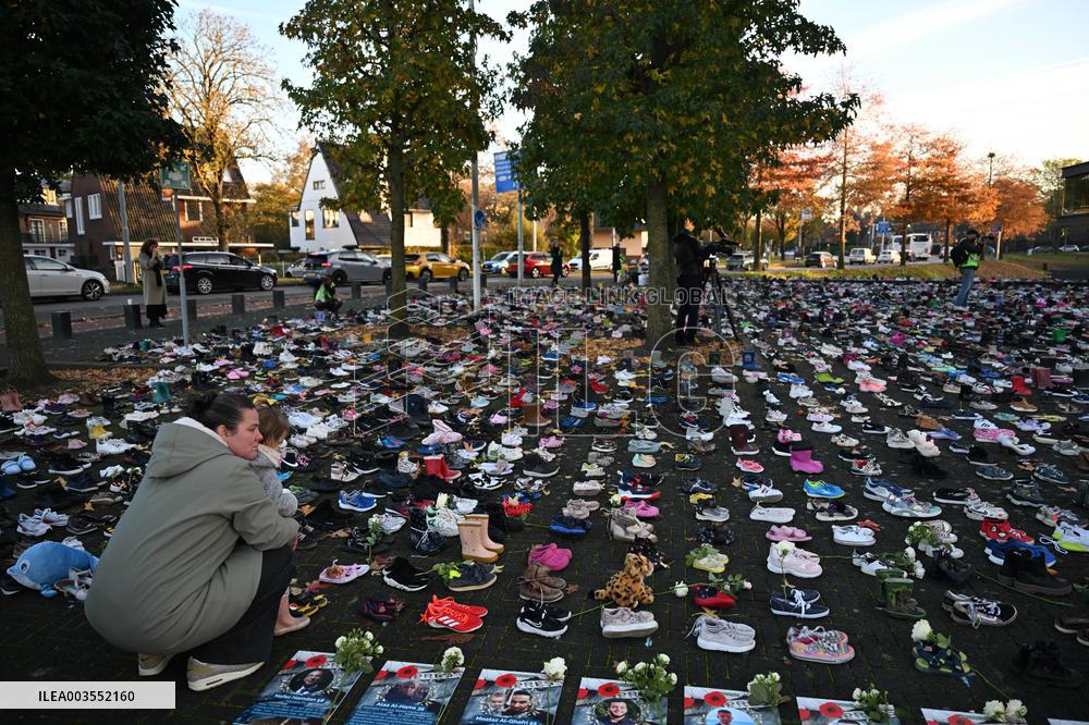 Gaza Memorial Protest - Netherlands
