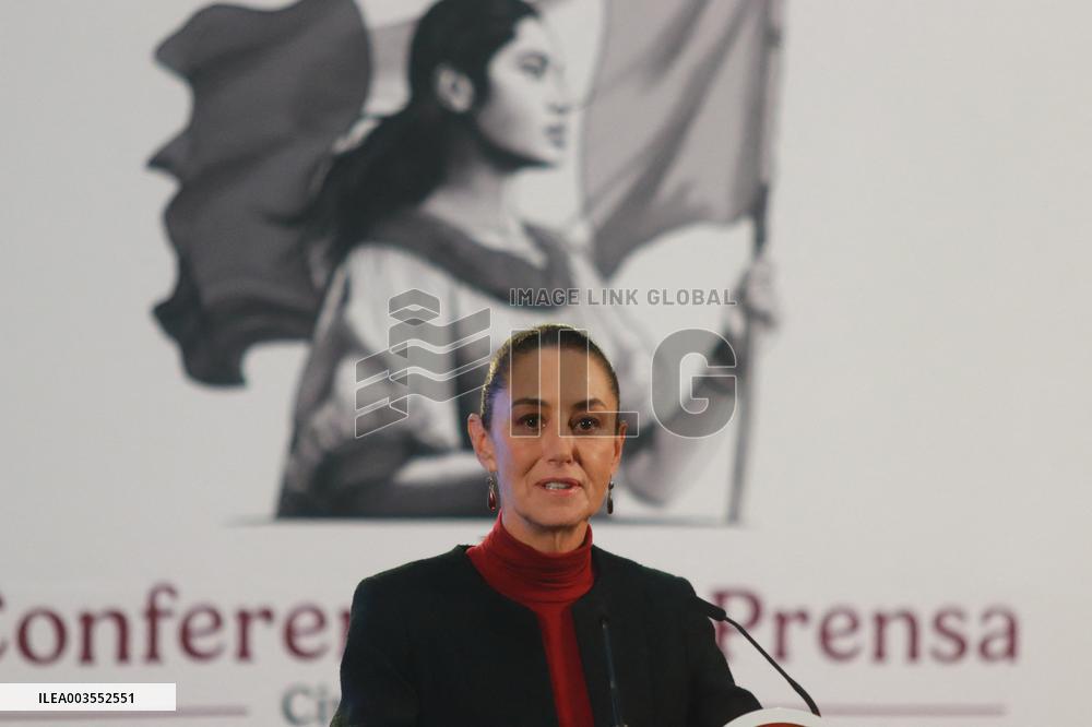 Claudia Sheinbaum Briefing Conference - Mexico
