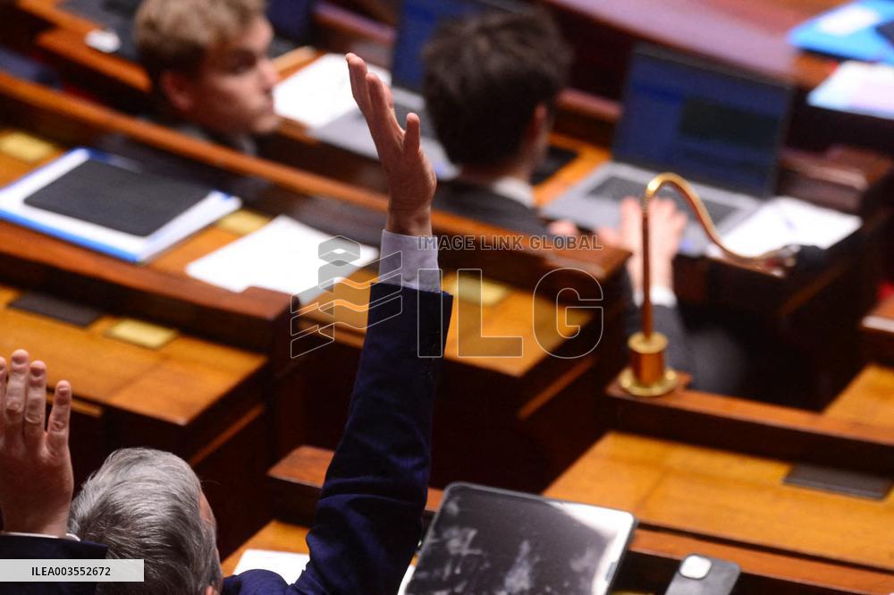 Debate on the PFSS 2025 National Assembly - Paris