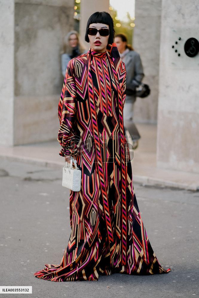 PFW - Leonard Street Style