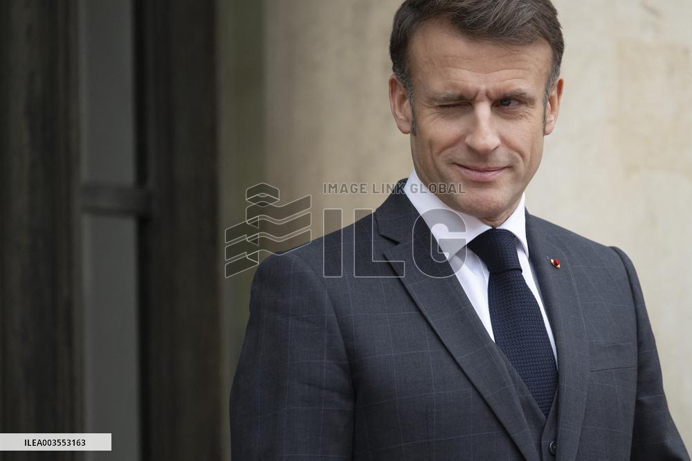 President Macron Welcomes Kazakhstan's President Tokaïev - Paris