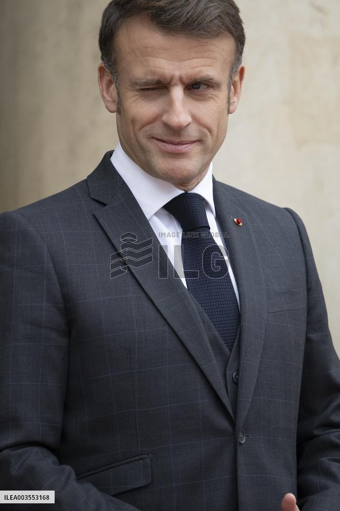 President Macron Welcomes Kazakhstan's President Tokaïev - Paris