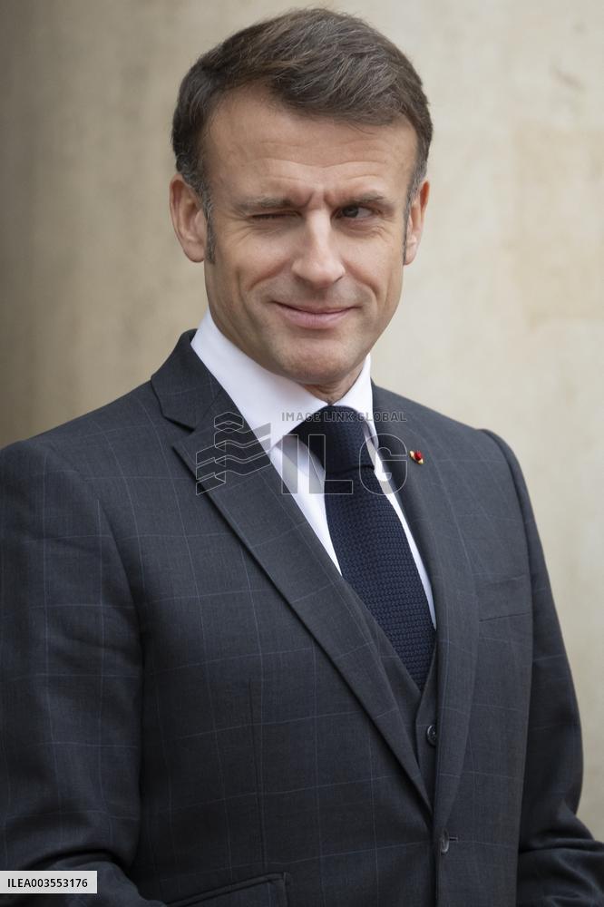 President Macron Welcomes Kazakhstan's President Tokaïev - Paris