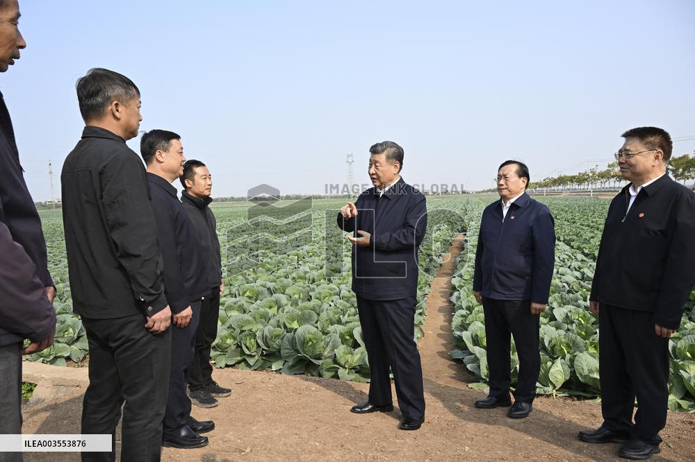 President Xi Visit To Hubei Province - China