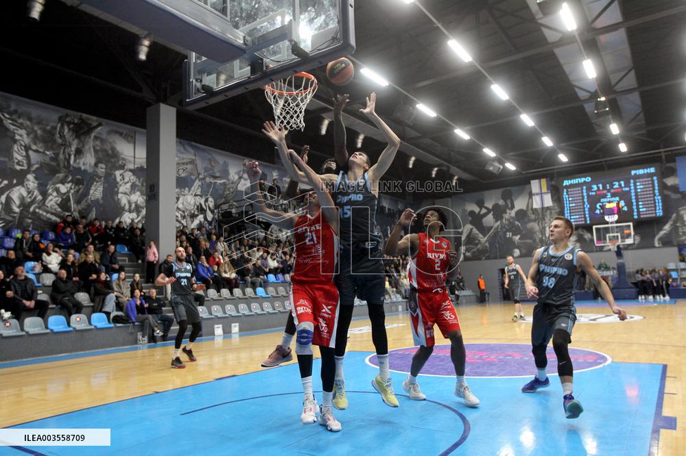 Dnipro defeats Rivne 85-48 in Ukrainian Basketball SuperLeague match