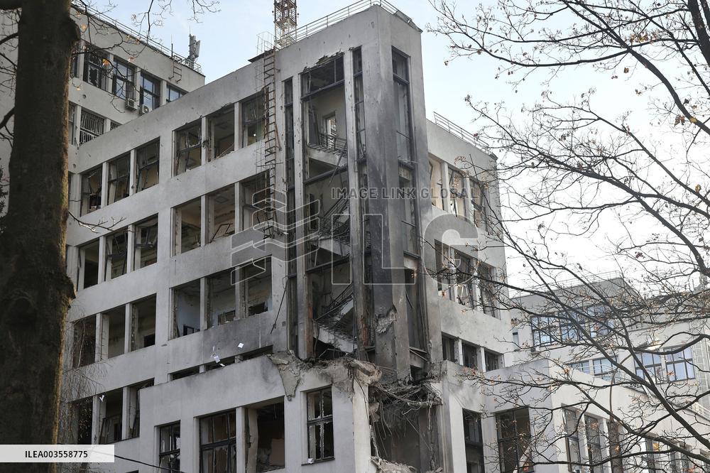 Response effort continues after Russian shelling of Kharkiv