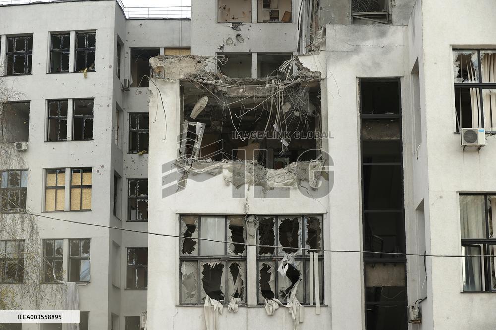 Response effort continues after Russian shelling of Kharkiv