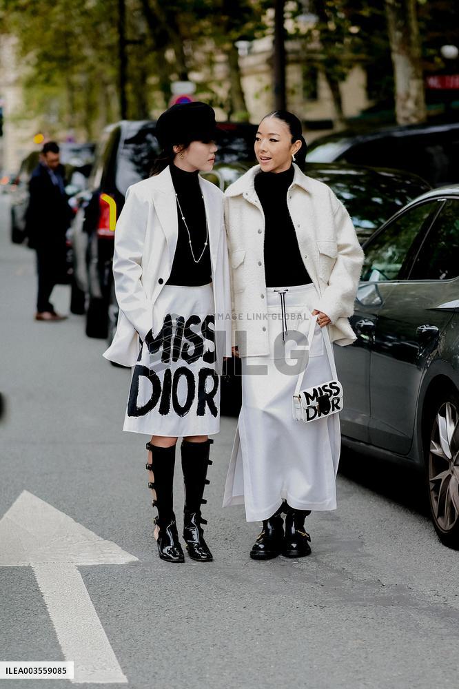PFW - Dior Street Style