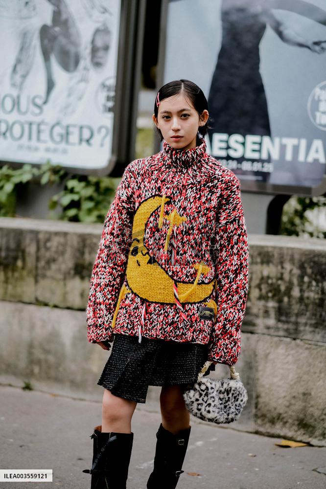 PFW - Ganni Street Style