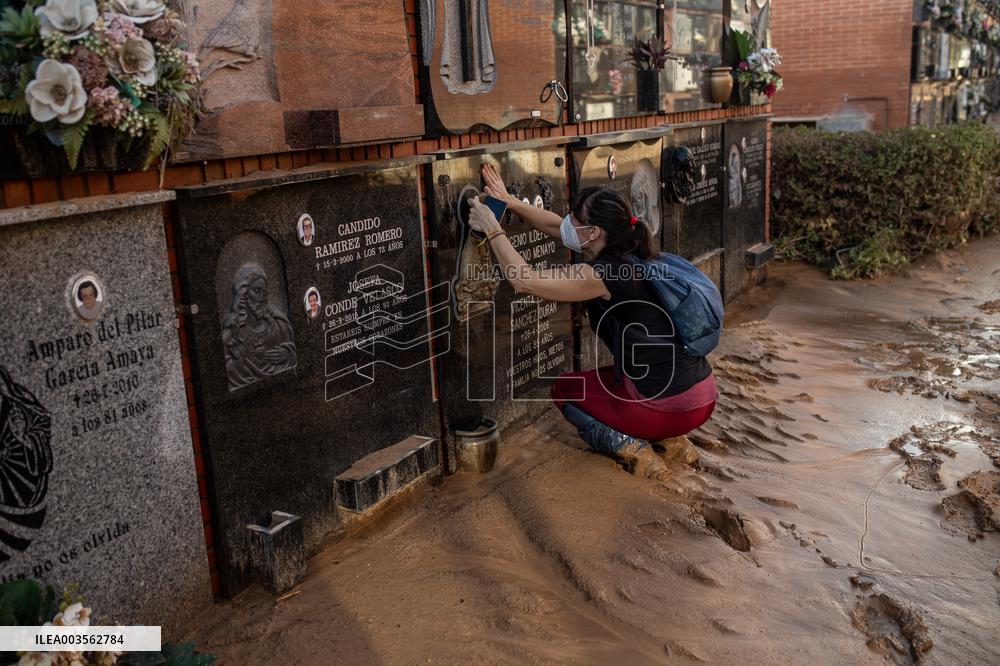 Ten Days After the Passage of The Dana by Valencia - Spain
