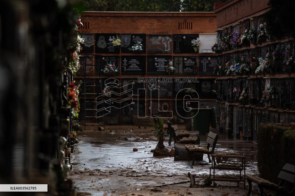 Ten Days After the Passage of The Dana by Valencia - Spain