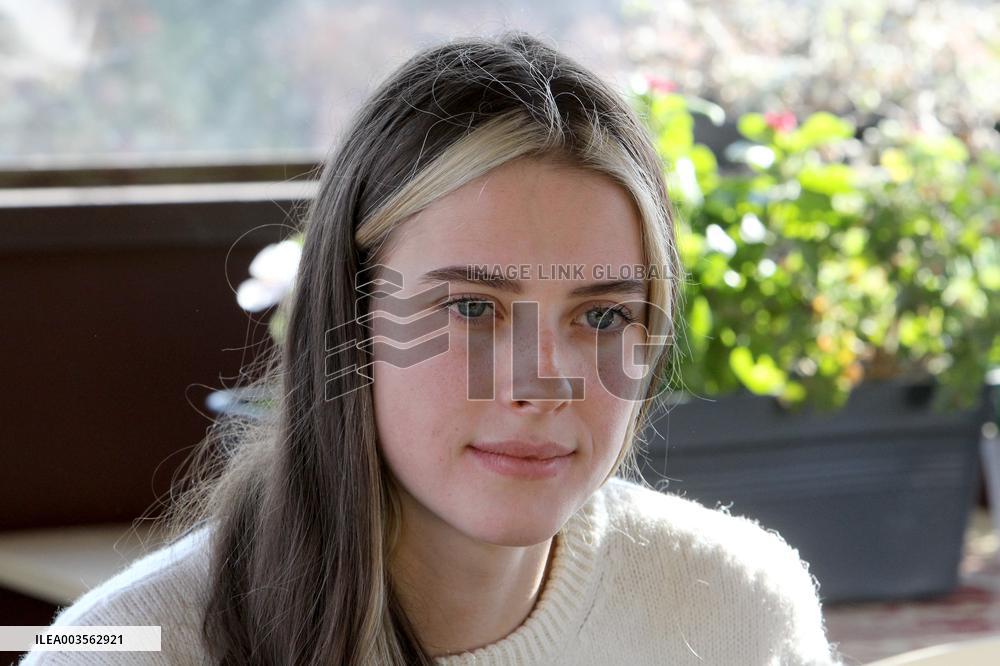 Press conference by Yaroslava Mahuchikh in Dnipro