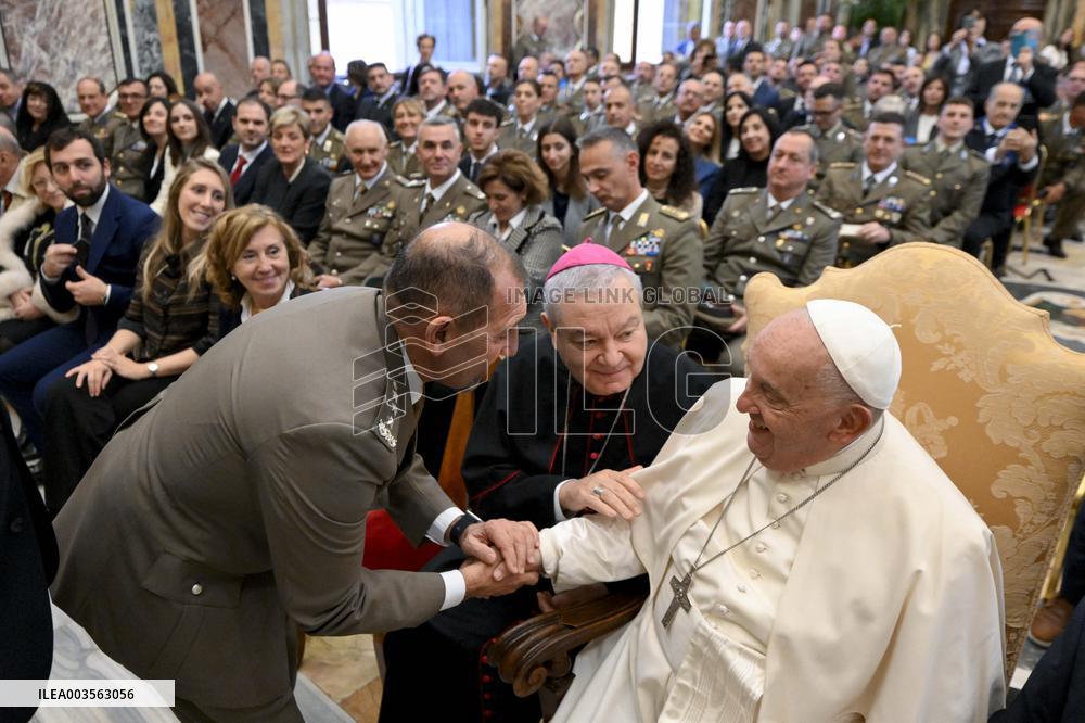 Pope Francis in Private Audience - Vatican
