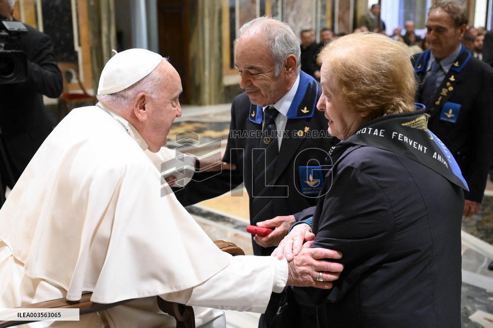 Pope Francis in Private Audience - Vatican