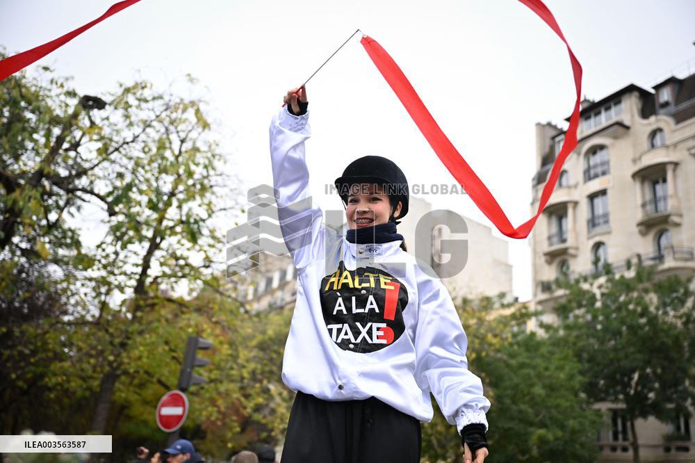 Demonstration Of The Horse-Racing Industry - Paris