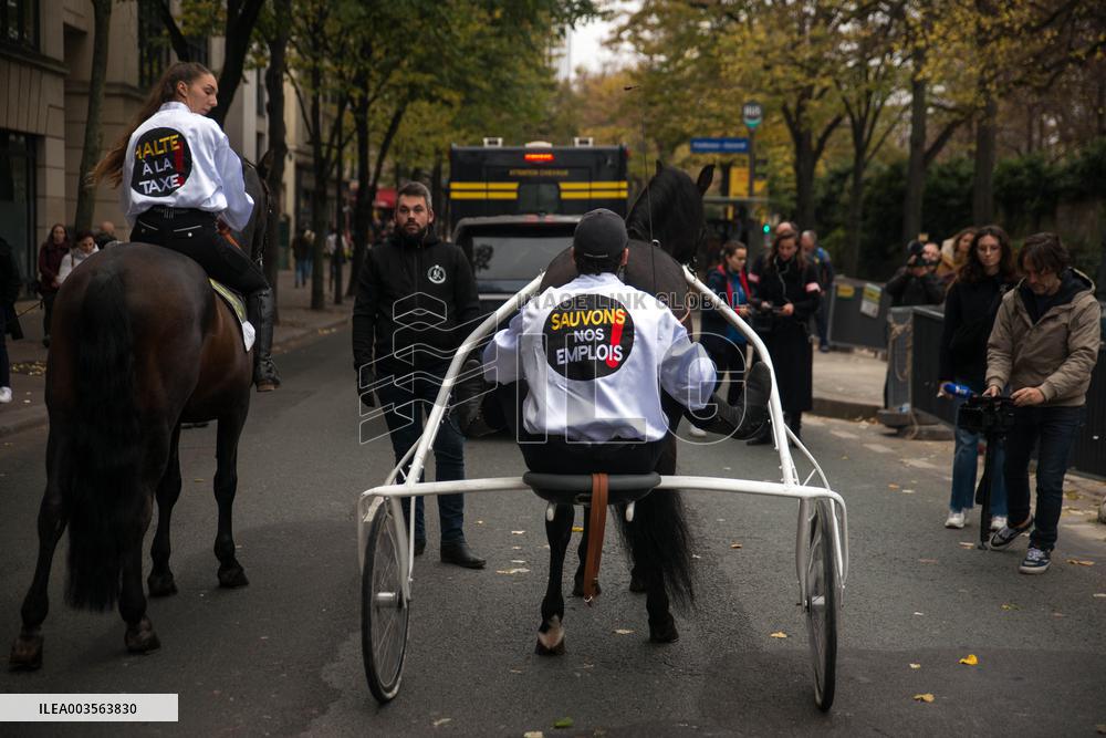 Rally Against Horse Betting Taxation - Paris