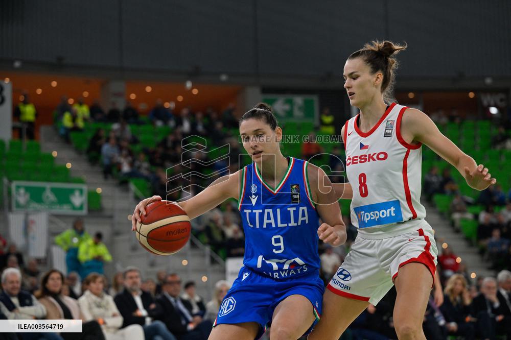 BASKET - Evento - Women's Euro Basket 2025 Qualifiers - Italy vs Czech Republic