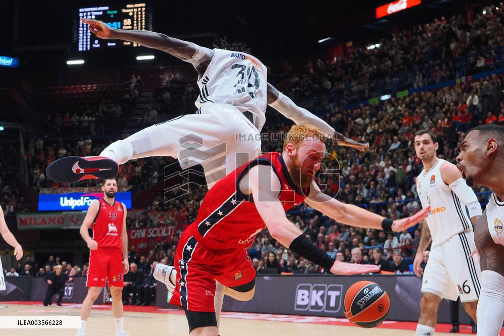 BASKET - Euroleague - EA7 Emporio Armani Milano vs Real Madrid