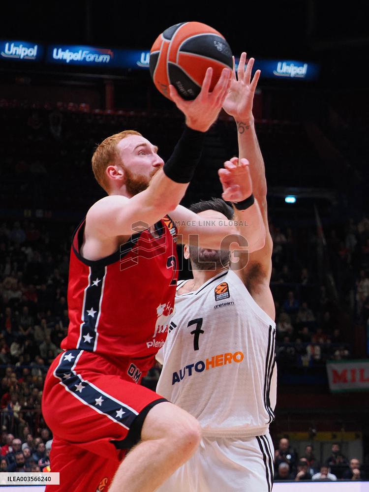 BASKET - Euroleague - EA7 Emporio Armani Milano vs Real Madrid