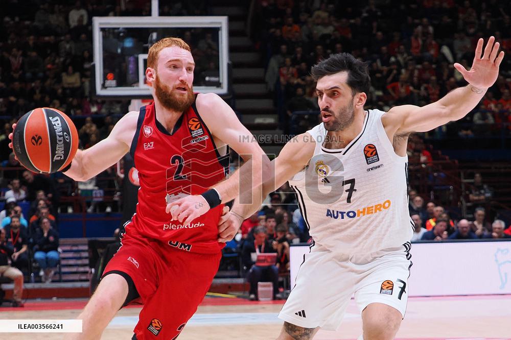 BASKET - Euroleague - EA7 Emporio Armani Milano vs Real Madrid