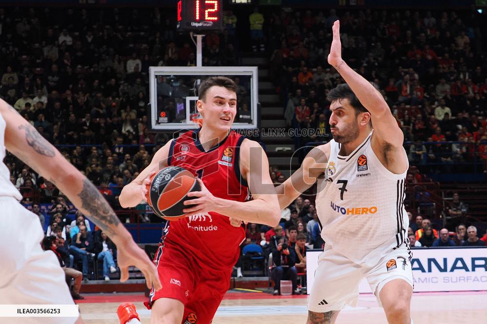 BASKET - Euroleague - EA7 Emporio Armani Milano vs Real Madrid