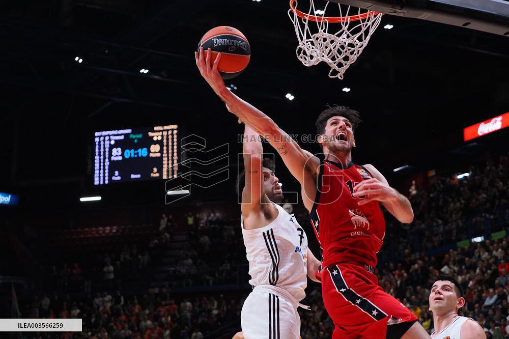 BASKET - Euroleague - EA7 Emporio Armani Milano vs Real Madrid