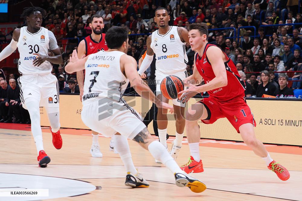 BASKET - Euroleague - EA7 Emporio Armani Milano vs Real Madrid