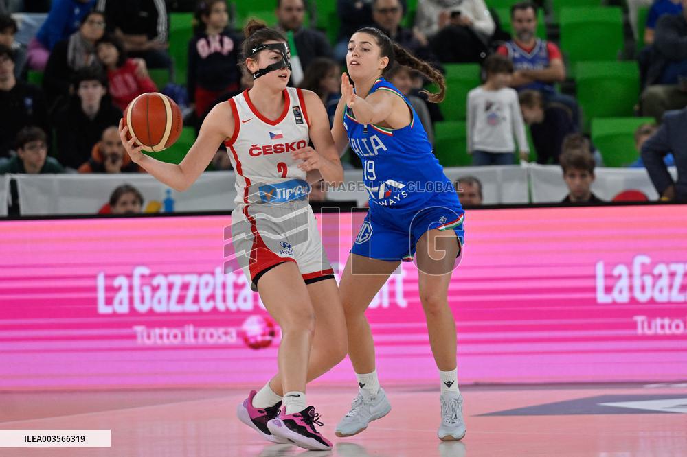 BASKET - Evento - Women's Euro Basket 2025 Qualifiers - Italy vs Czech Republic