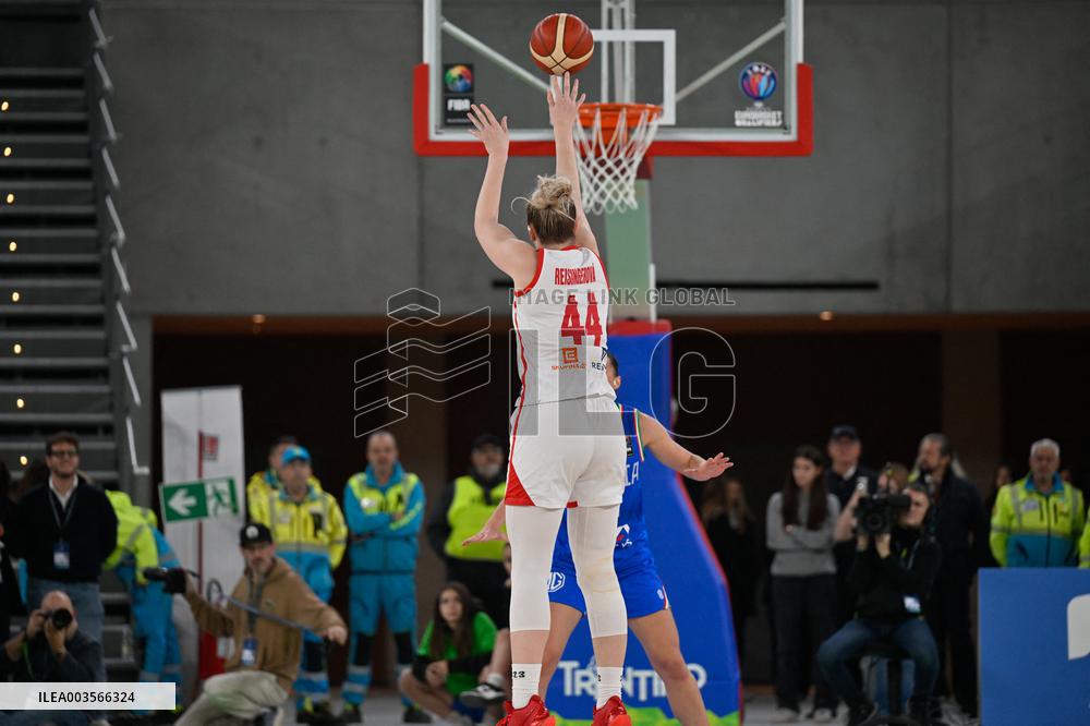 BASKET - Evento - Women's Euro Basket 2025 Qualifiers - Italy vs Czech Republic