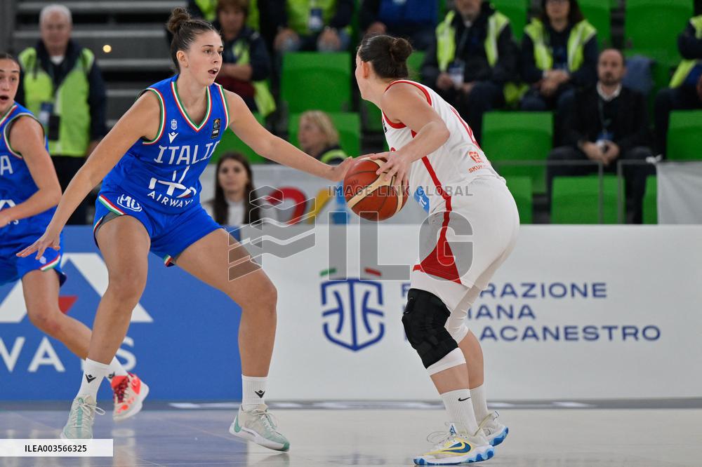 BASKET - Evento - Women's Euro Basket 2025 Qualifiers - Italy vs Czech Republic
